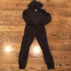 Velour jumpsuit
